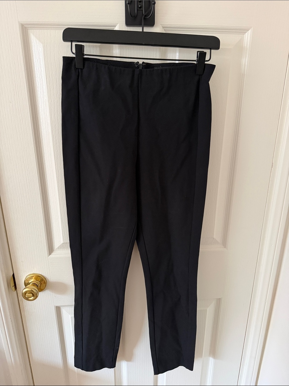 rag & bone Black Straight-Leg Pants